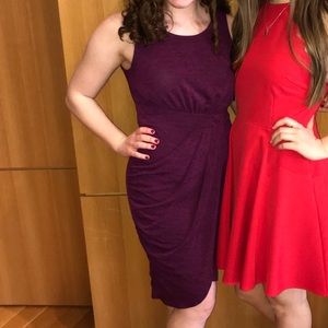 Purple formal dress